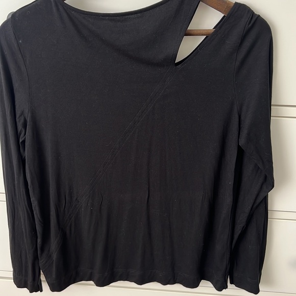 RACHEL Rachel Roy Black Top Size M - Picture 2 of 4